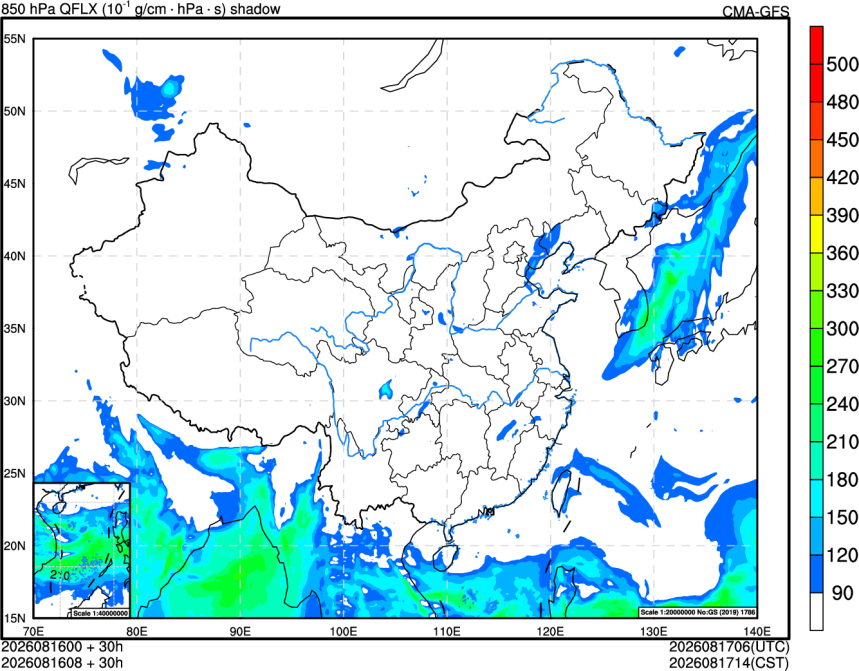 08/16 00时 +030小时