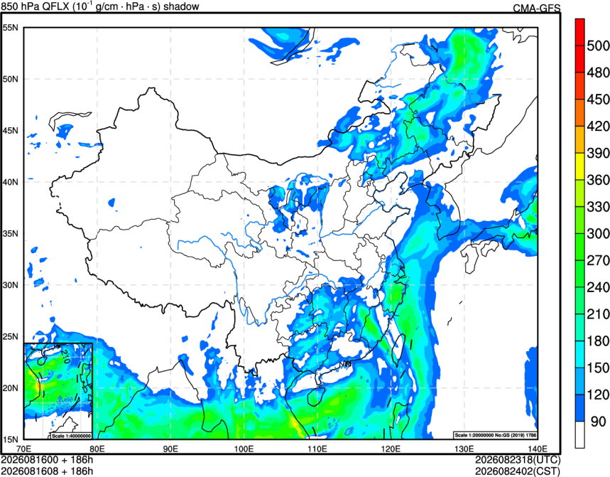 08/16 00时 +186小时