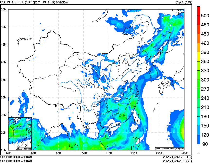 08/16 00时 +204小时