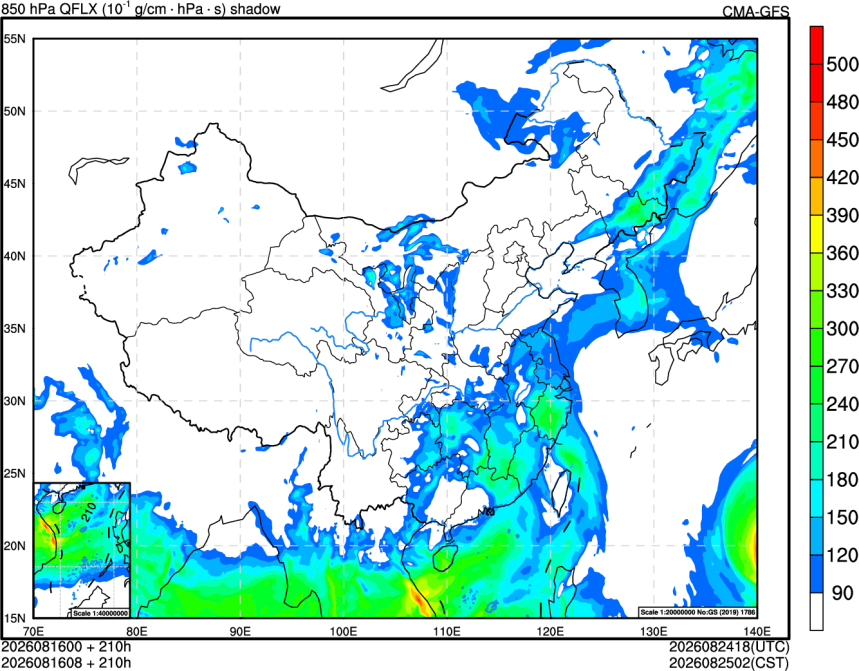 08/16 00时 +210小时