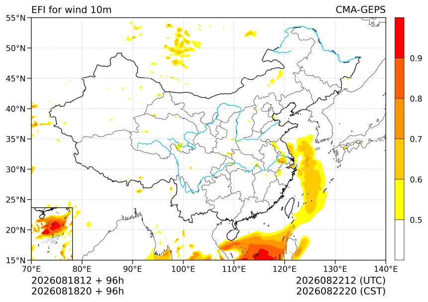 08/18 20时 +096小时