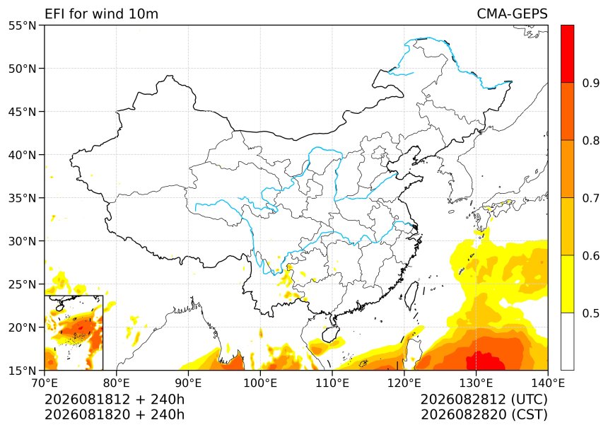 08/18 20时 +240小时