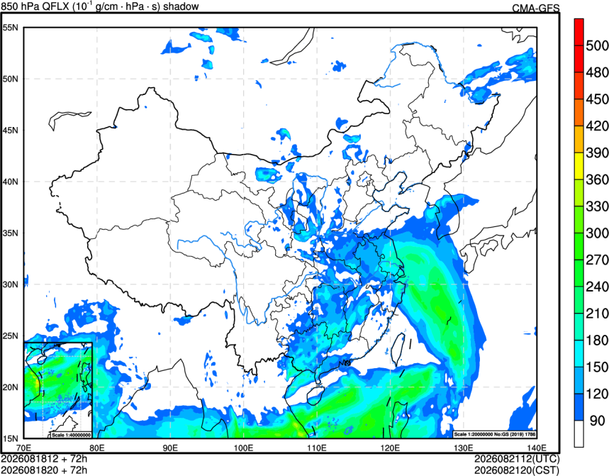 08/18 12时 +072小时