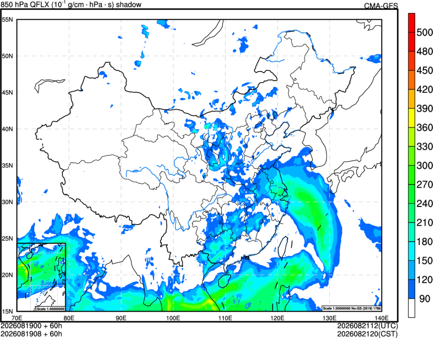 08/19 00时 +060小时