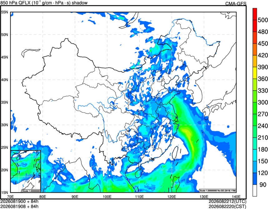 08/19 00时 +084小时