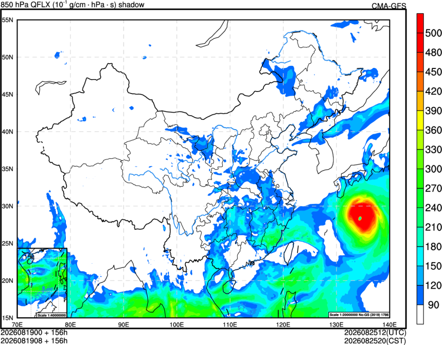 08/19 00时 +156小时