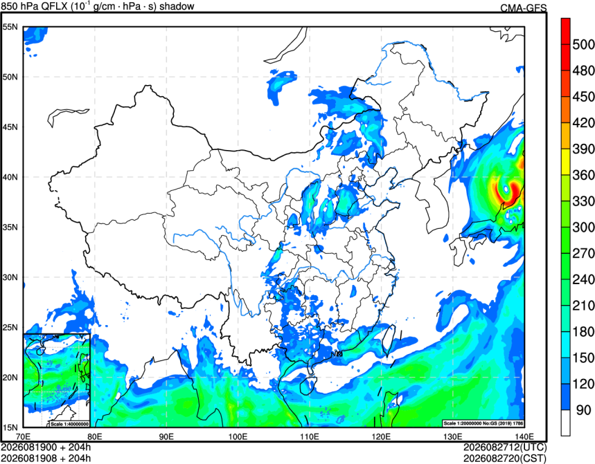 08/19 00时 +204小时