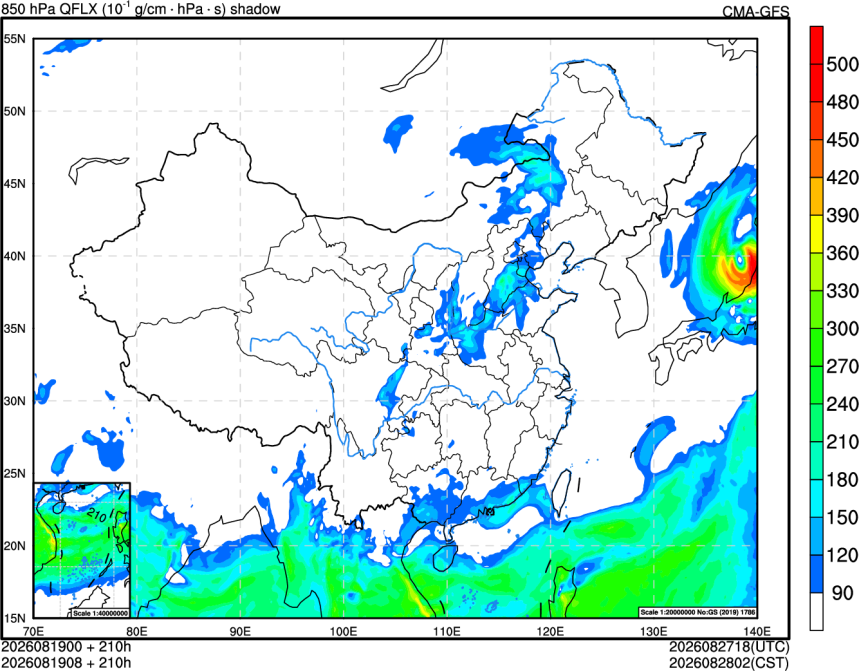 08/19 00时 +210小时