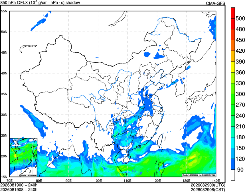 08/19 00时 +240小时