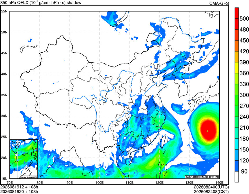 08/19 12时 +108小时