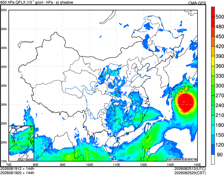 08/19 12时 +144小时