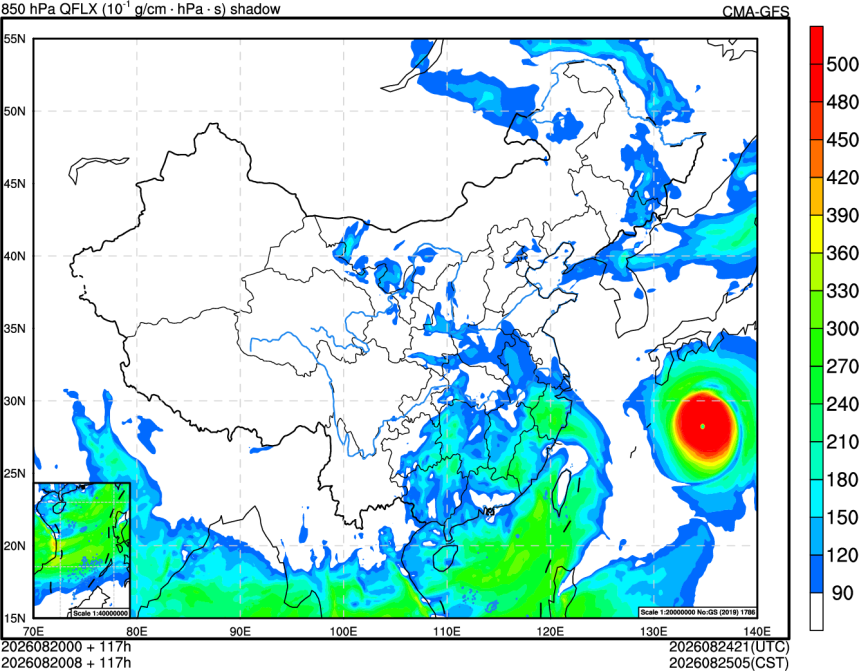 08/20 00时 +117小时