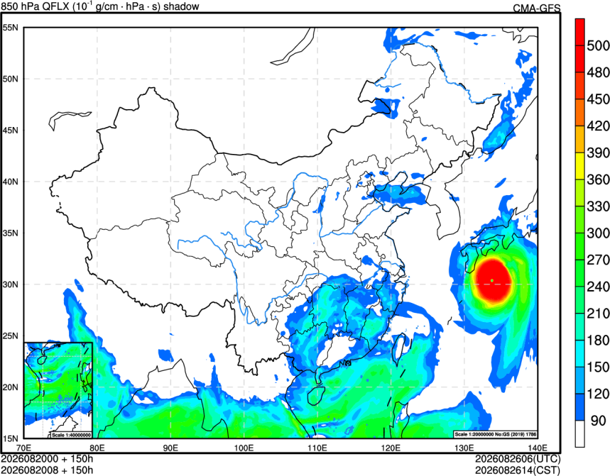 08/20 00时 +150小时