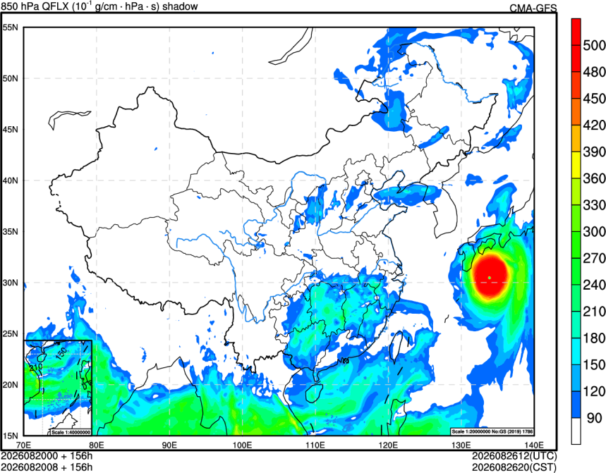 08/20 00时 +156小时