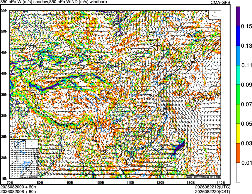 08/20 00时 +060小时