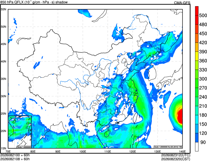 08/21 00时 +060小时