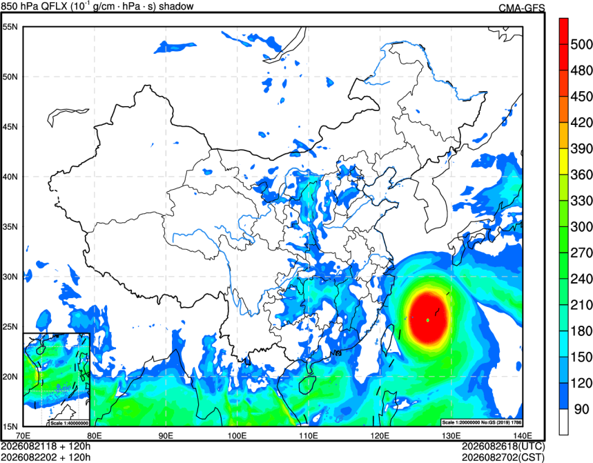 08/21 18时 +120小时