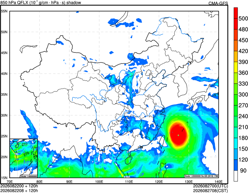 08/22 00时 +120小时