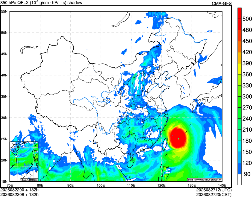 08/22 00时 +132小时