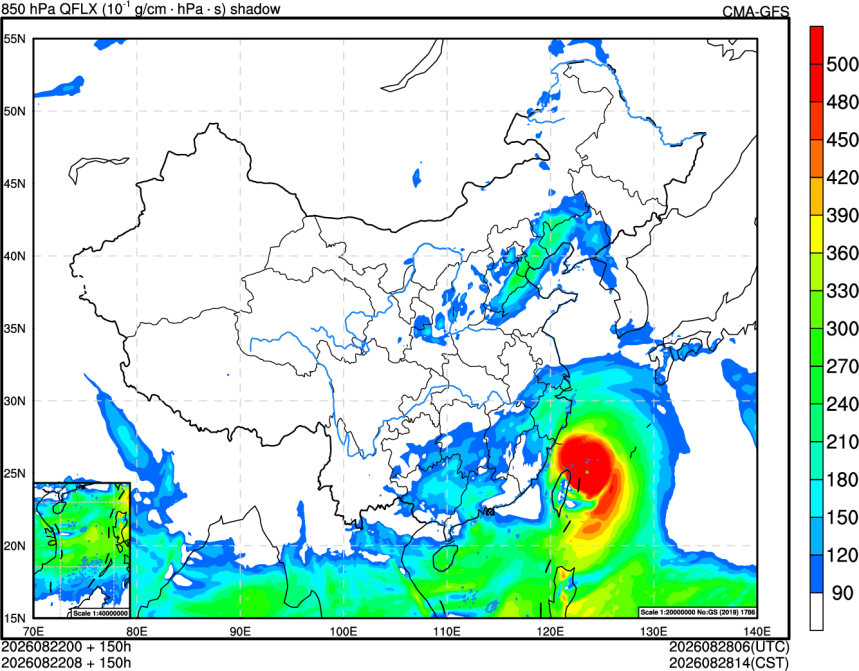 08/22 00时 +150小时