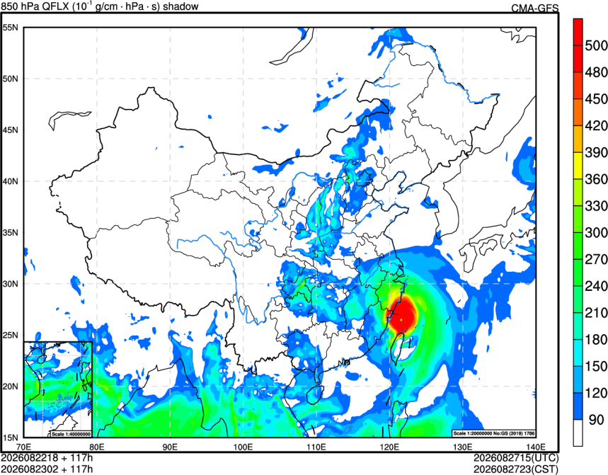 08/22 18时 +117小时