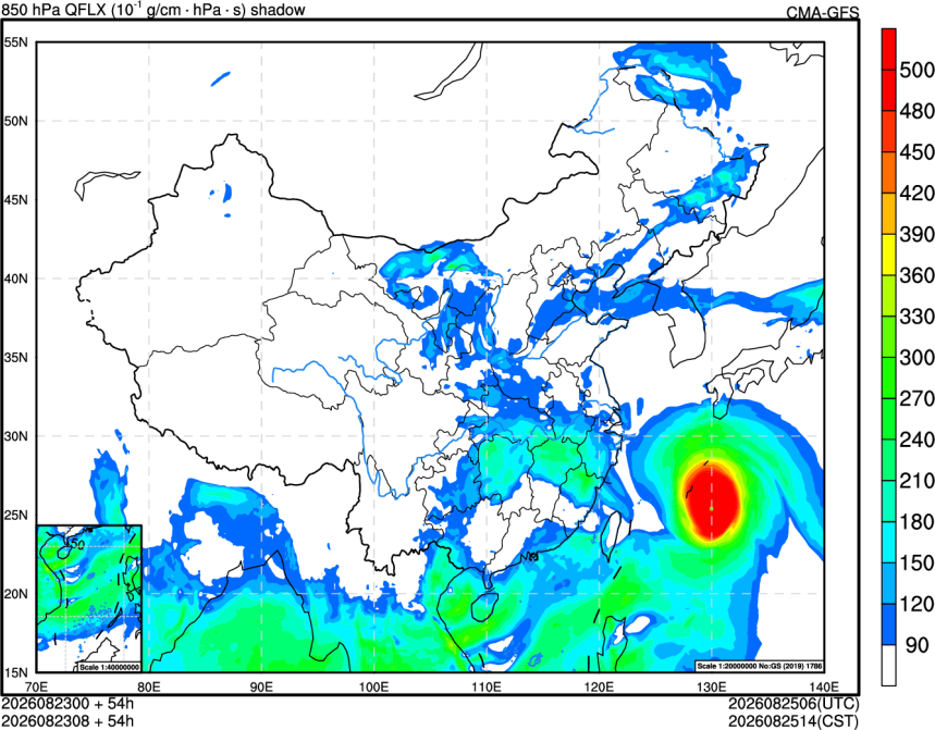 08/23 00时 +054小时
