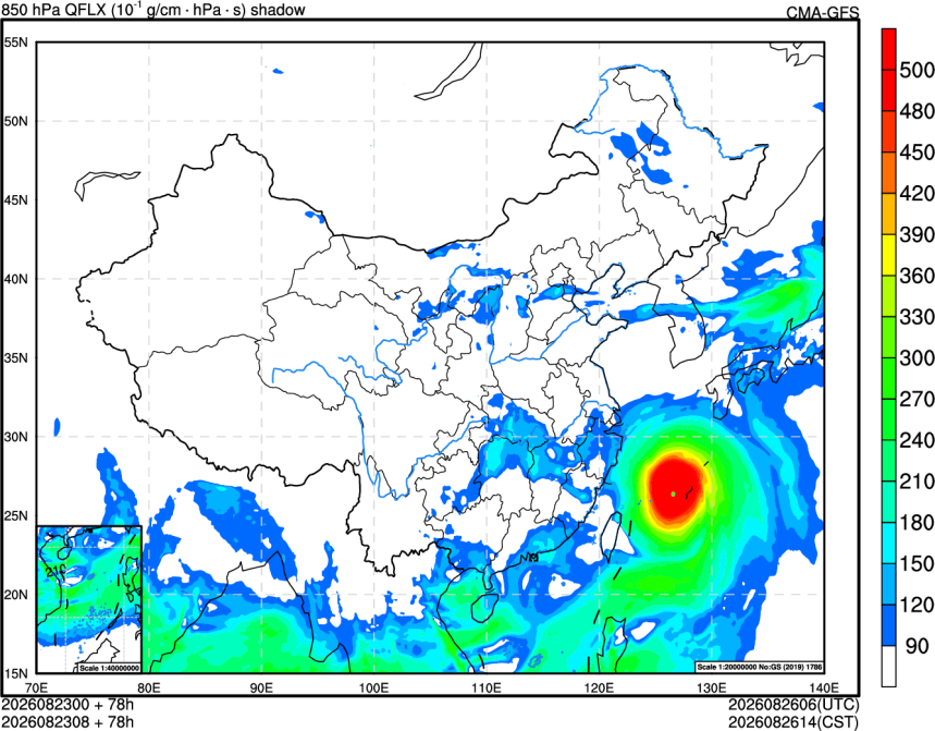 08/23 00时 +078小时