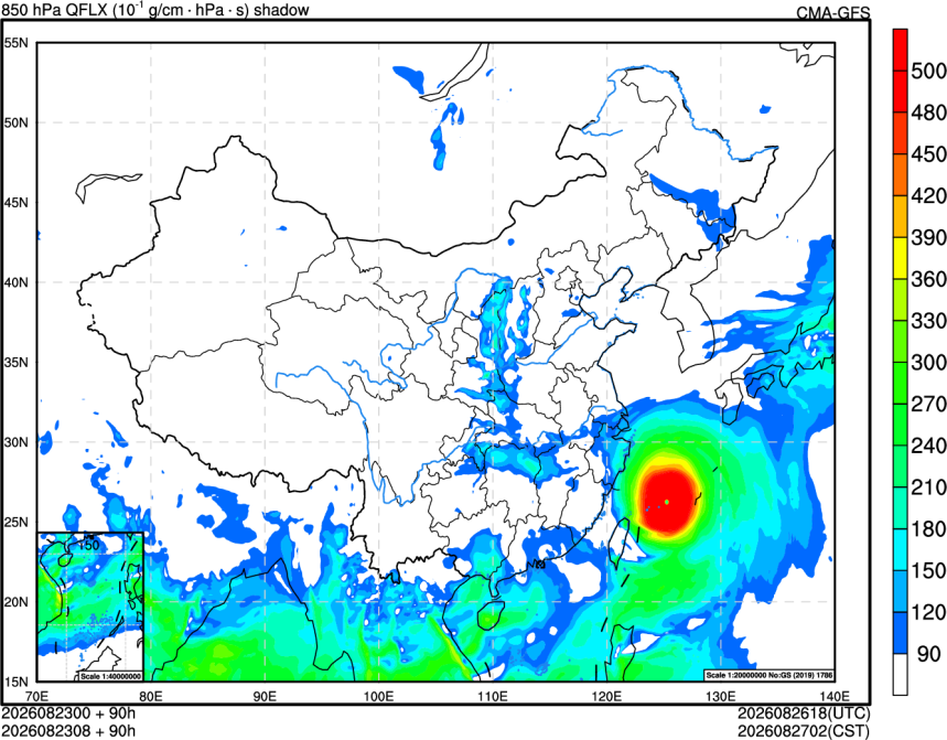 08/23 00时 +090小时