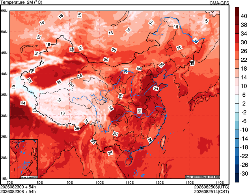 08/23 00时 +054小时