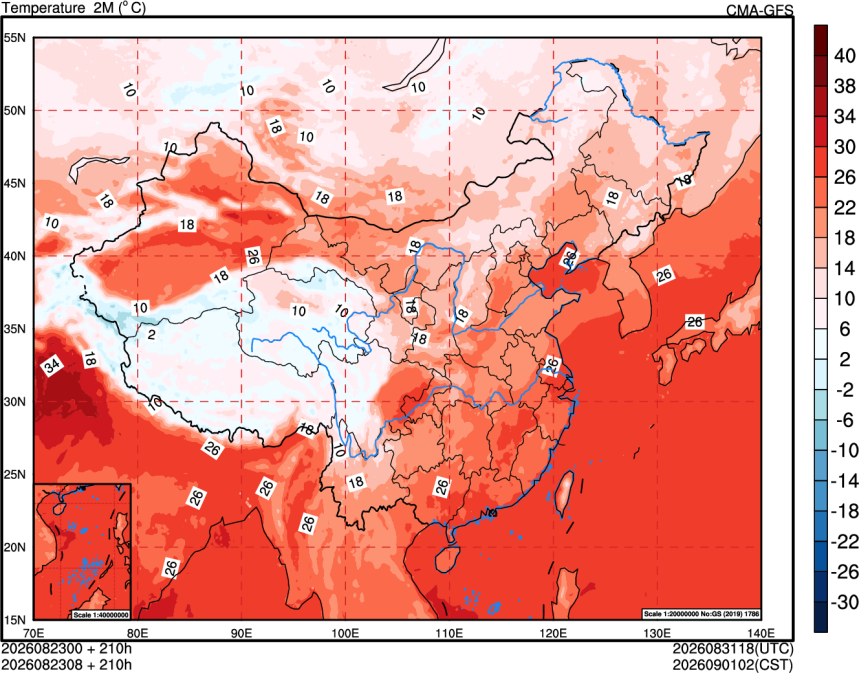 08/23 00时 +210小时