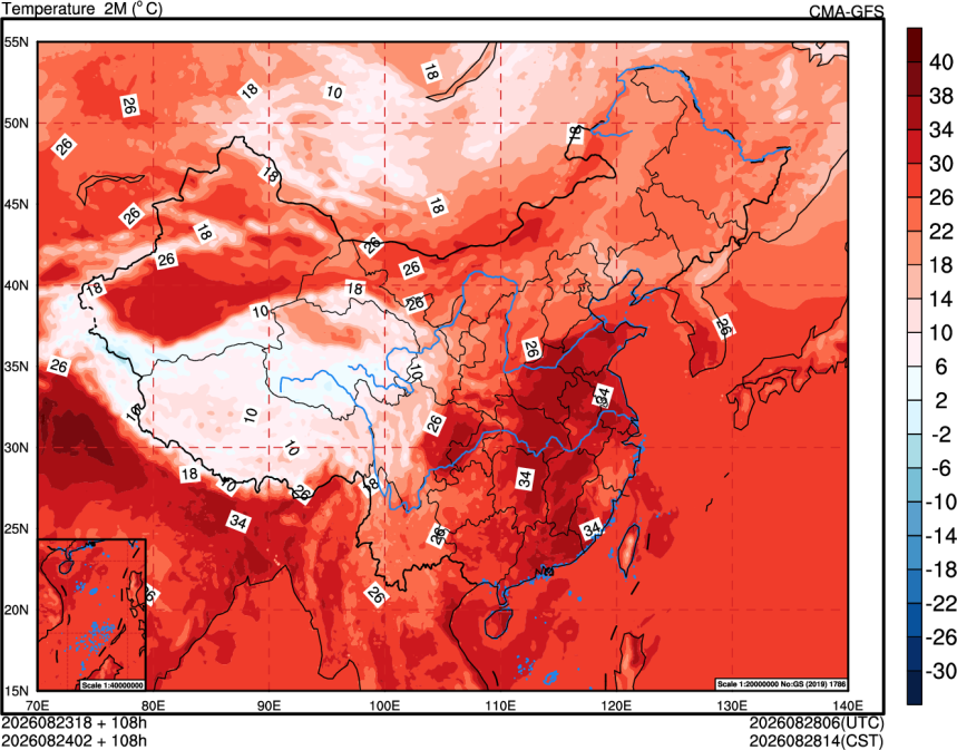 08/23 18时 +108小时