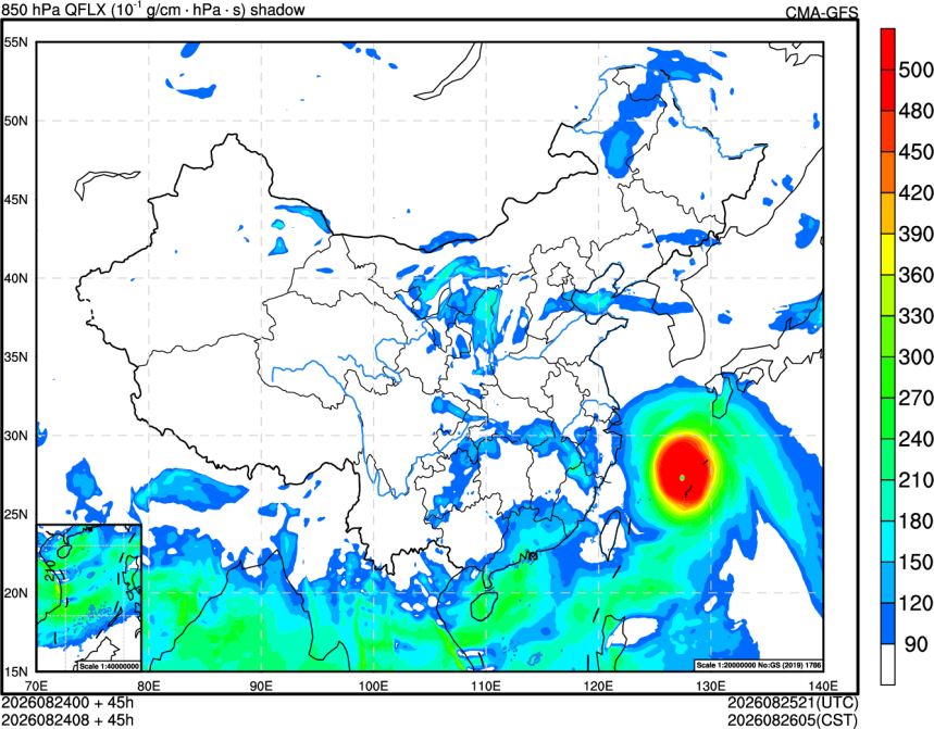 08/24 00时 +045小时