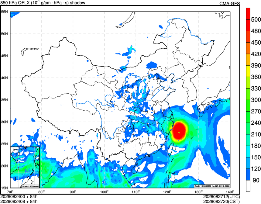 08/24 00时 +084小时