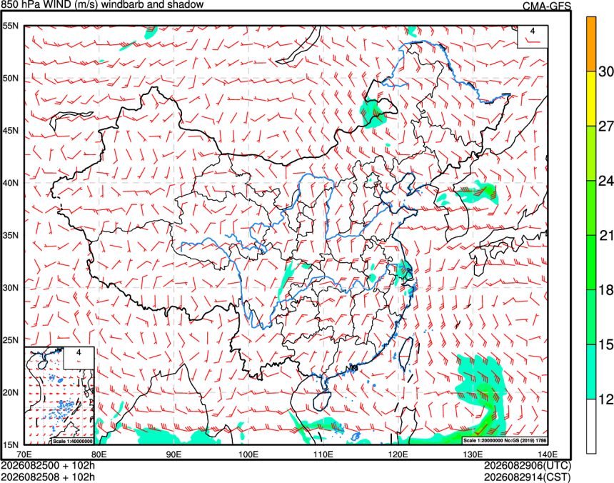 08/25 00时 +102小时