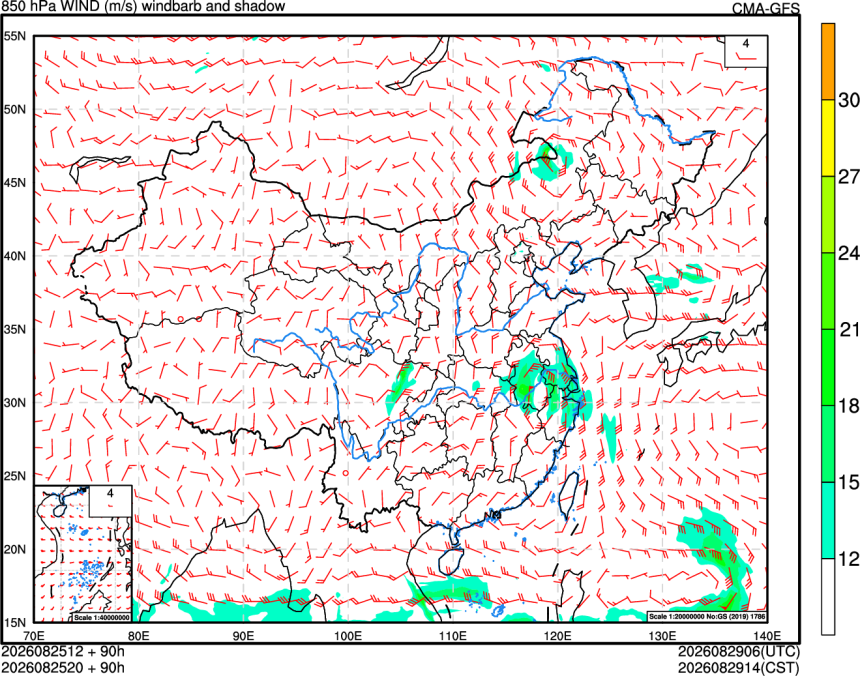08/25 12时 +090小时
