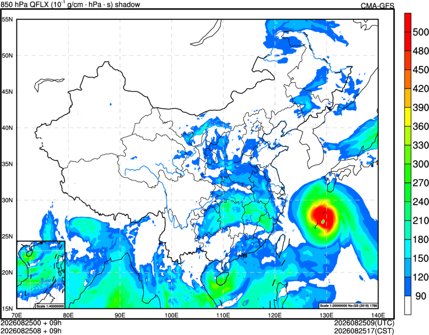 08/25 00时 +009小时