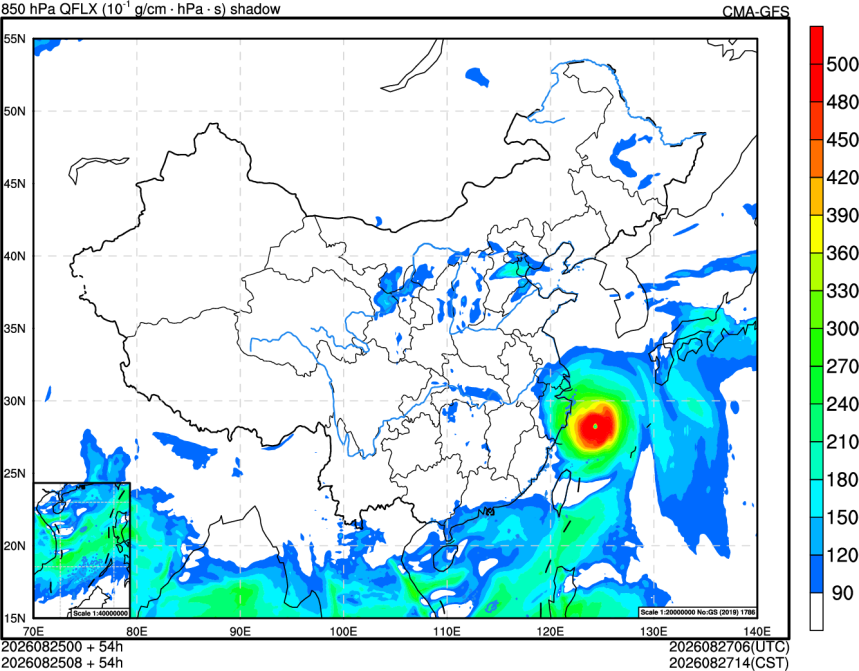 08/25 00时 +054小时