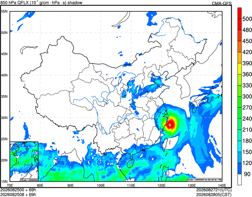 08/25 00时 +069小时