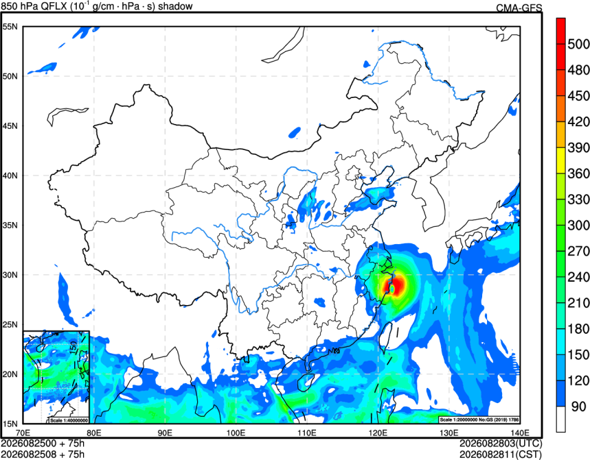 08/25 00时 +075小时