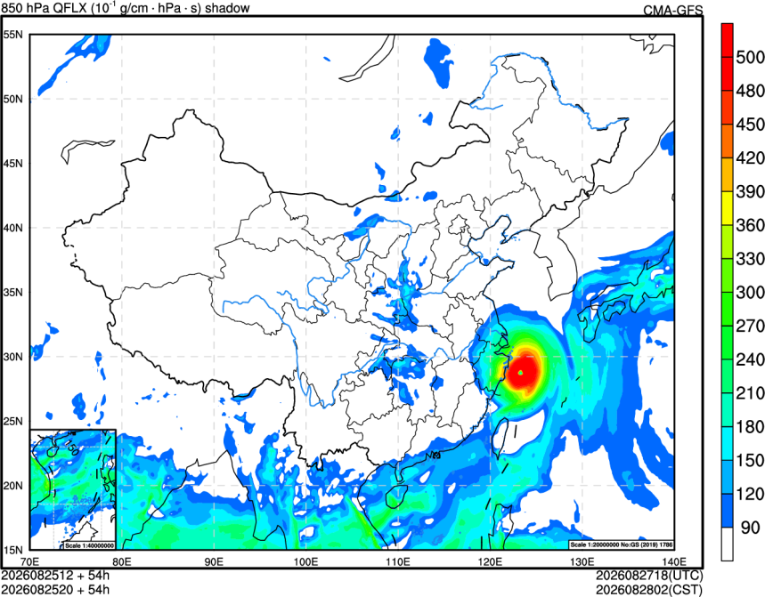 08/25 12时 +054小时