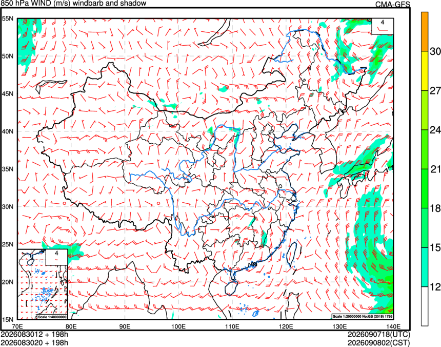 08/30 12时 +198小时