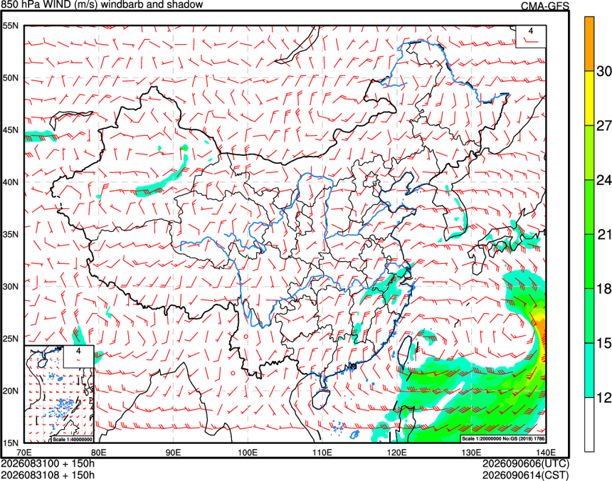 08/31 00时 +150小时