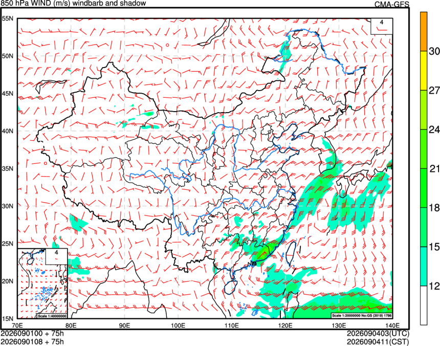 09/01 00时 +075小时