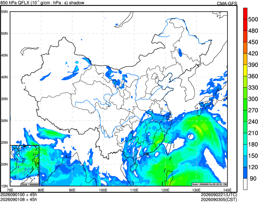 09/01 00时 +045小时