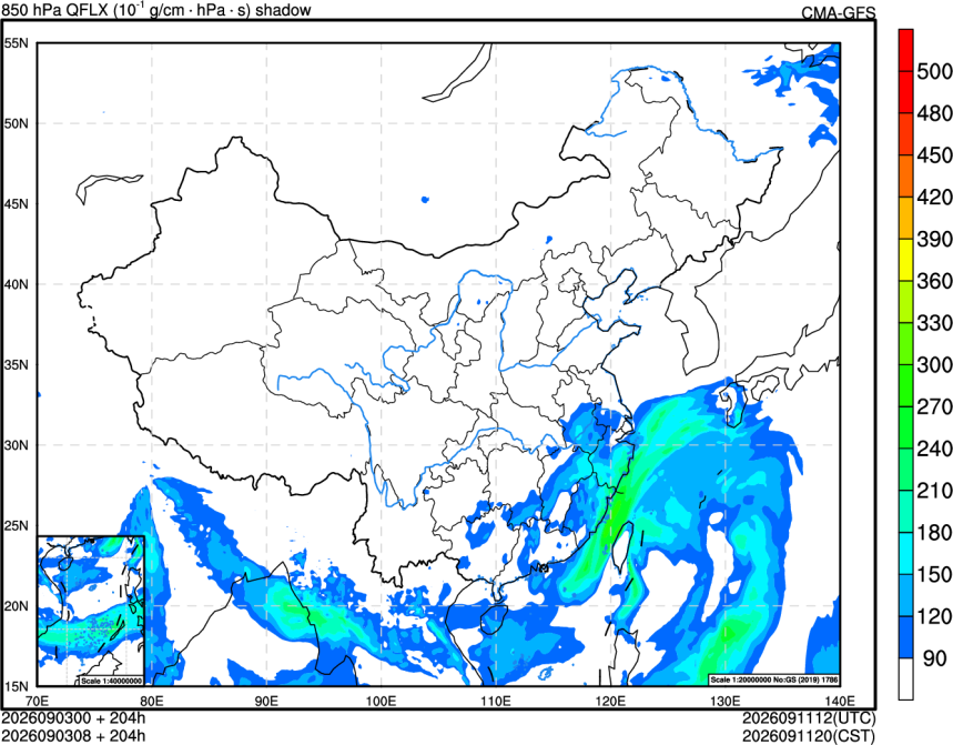 09/03 00时 +204小时