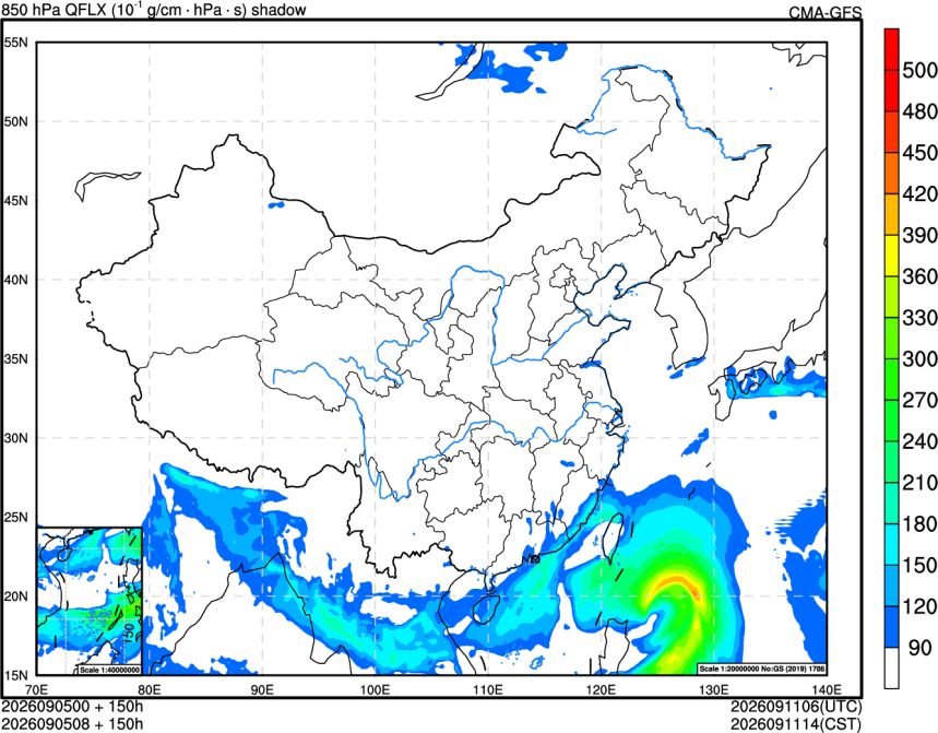 09/05 00时 +150小时