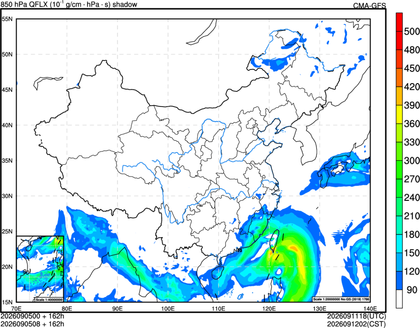09/05 00时 +162小时
