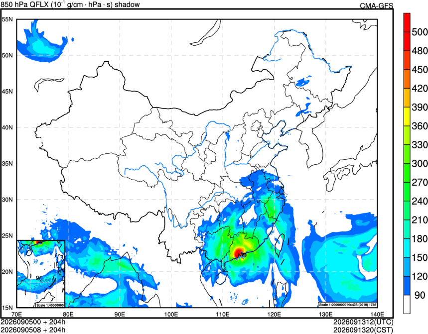 09/05 00时 +204小时