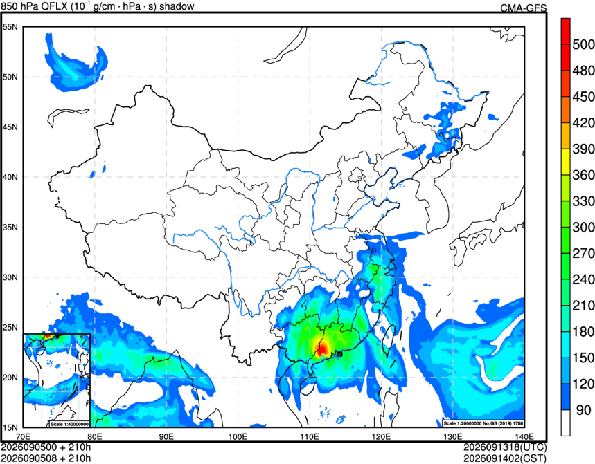 09/05 00时 +210小时