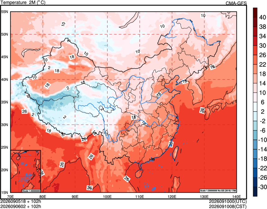 09/05 18时 +102小时